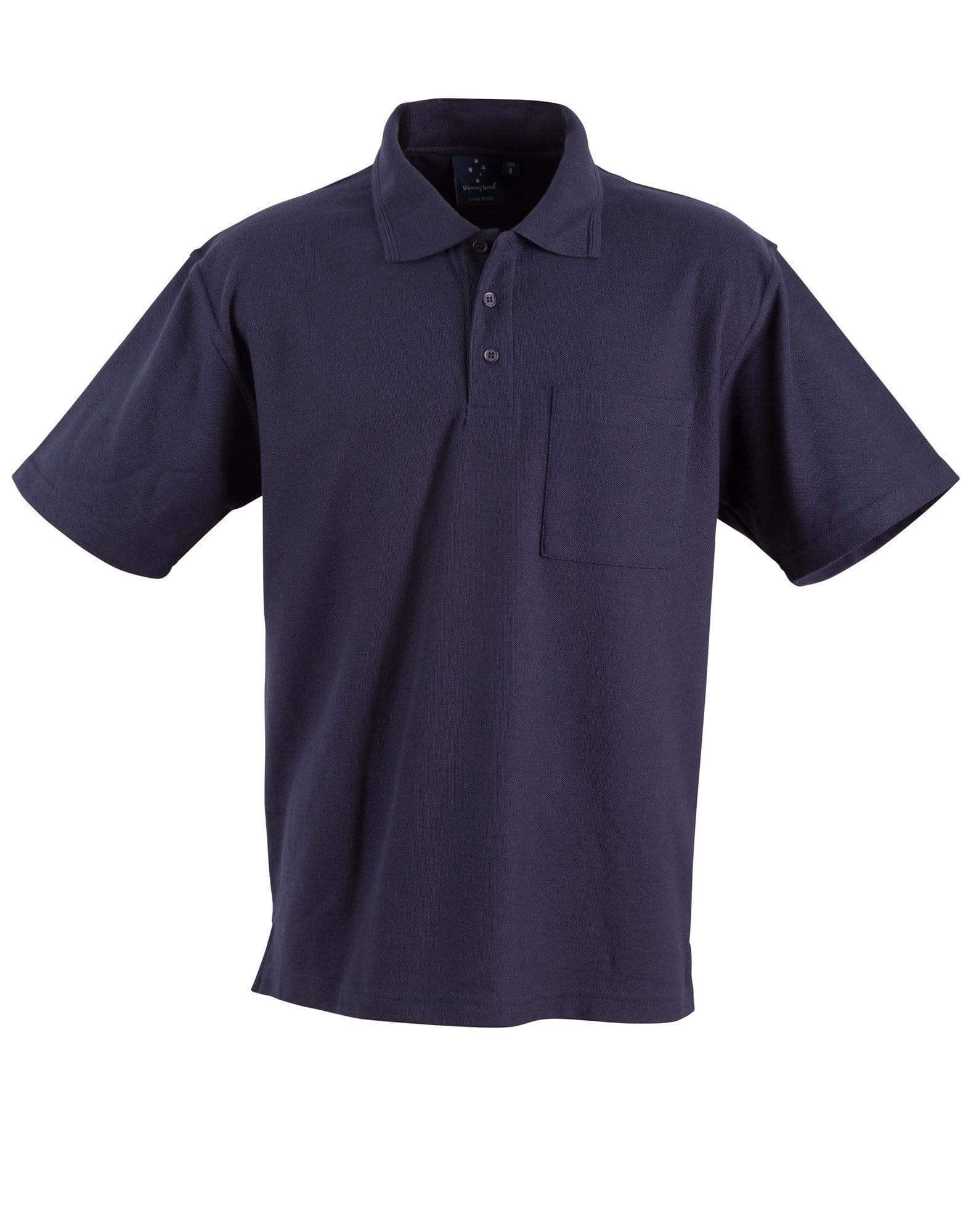 Winning Spirit Unisex Pocket Polo Shirt PS41